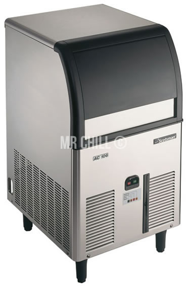 Scotsman EC 107 EcoX Ice Machine with waste drain pump