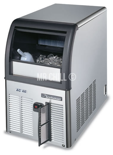 Scotsman EC 47 EcoX Ice Machine with waste drain pump